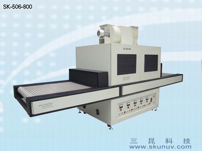 五組燈UV機(jī)塑膠、五金外殼全方位UV油漆固化SK-